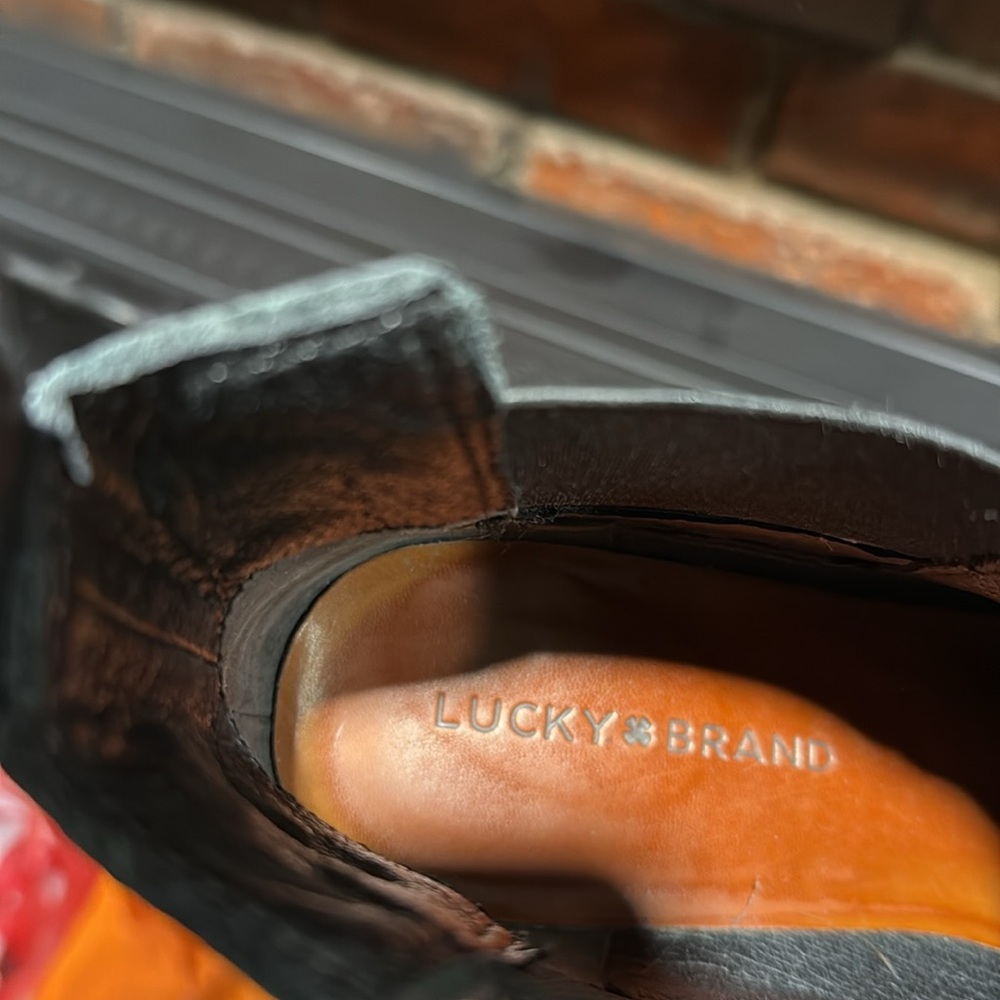 Lucky Brand Black Ankle Booties with Classic Design - Picture 2 of 5